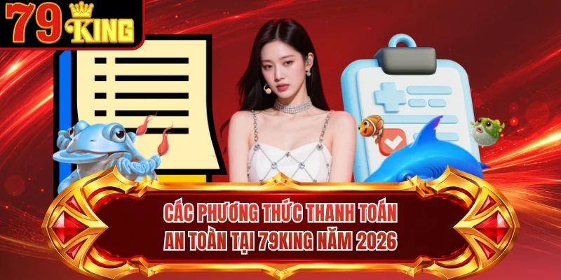 Các phương thức thanh toán an toàn tại 79KING năm 2026 