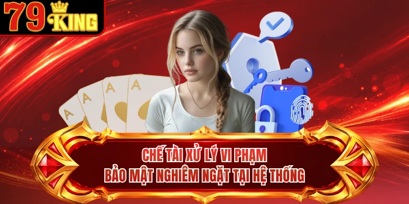 Chế tài xử lý vi phạm bảo mật nghiêm ngặt tại hệ thống