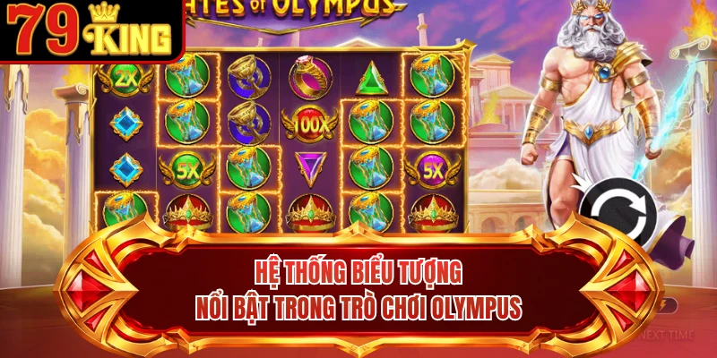 Hệ thống biểu tượng nổi bật trong trò chơi Olympus